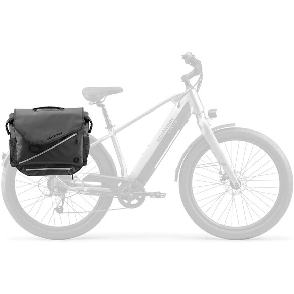 Schwinn Pannier, Seat Pack, Tube Top Phone, or Handlebar Bag for Bicycles, Bl... - Picture 4 of 7